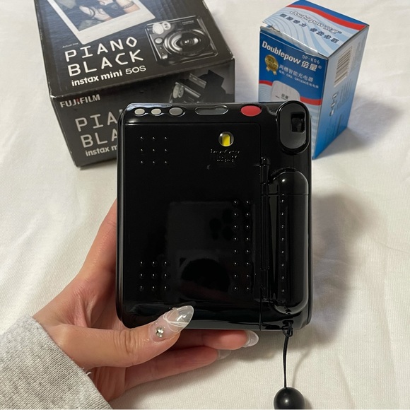 nwt fujifilm instax mini 5os piano black - Picture 2 of 3